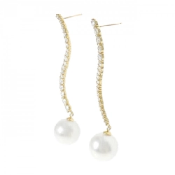 K18YG Bạch Ngọc Trai Bông Tai 11.6mm - Hàng hiệu Chính Hãng 868885