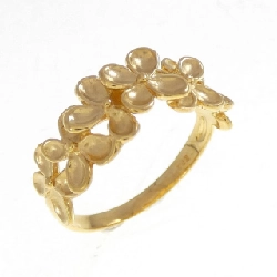 K24YG Nhẫn Hoa - Hàng hiệu Chính hãng