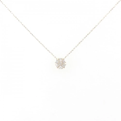 K18YG Dây chuyền kim cương 0.10CT - Hàng hiệu Chính hãng