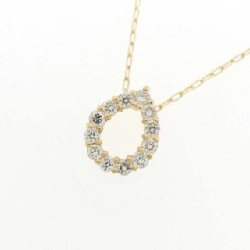 K18YG Dây chuyền kim cương 0.10CT - Hàng hiệu Chính hãng 862345