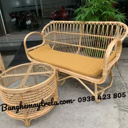 Sofa mây tay cuộn hiện đại 929314