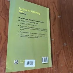LUYỆN KỸ NĂNG NGHE TIẾNG ANH TRÌNH ĐỘ CƠ BẢN- TACTICS FOR LISTENING BASIC 730455