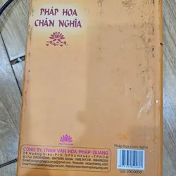 Pháp hoa chân nghĩa tặng kèm cuộc đời đức phật 
(bìa cứng) 722405
