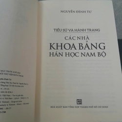 TIỂU SỬ VÀ HÀNH TRẠNG CÁC NHÀ KHOA BẢNG HÁN HỌC NAM BỘ - NGUYỄN ĐÌNH TƯ 391500