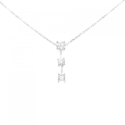 Dây chuyền kim cương Trilogy 0.40CT - Hàng hiệu Authentic