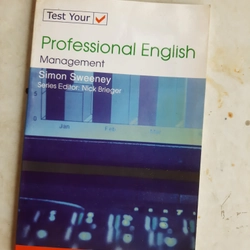 Sách tiếng Anh Professional English Management