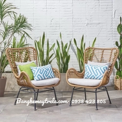 Bàn ghế mây nhựa ban công 450757
