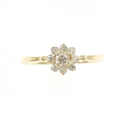 Nhẫn kim cương hoa K18YG 0.20CT - Hàng hiệu chính hãng 852091