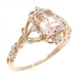 Nhẫn Beryl K18PG 0.83CT - Hàng hiệu Chính hãng