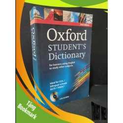 (TẶNG BOOKMARK) Oxford student's dictionary mới 90% bẩn nhẹ, ố nhẹ Oxford RBK1604 HỌC NGOẠI NGỮ