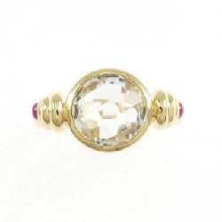 Nhẫn Topaz Trắng K18YG 668405