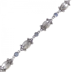 Vòng tay hoa ánh trăng George Jensen