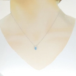 K10WG Blue Topaz Necklace - Hàng hiệu Authentic 861680