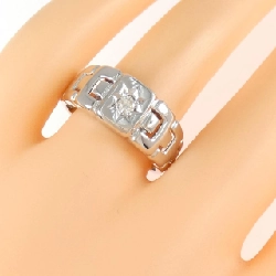 Nhẫn kim cương K14WG 0.07CT - Hàng hiệu Authentic 852706