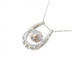 Dây chuyền kim cương PT900 hình móng ngựa 0.30CT - Hàng hiệu Authentic 859037