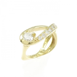 Nhẫn nhẫn hồng kim cương K18YG 0.47CT