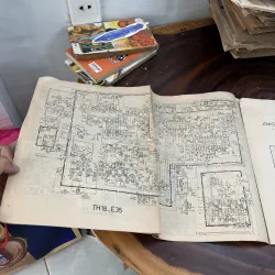 [Khổ To] - II Sách Kỹ Thuật: Sơ Đồ Máy Thu Hình Màu (Tập 3) - 1987 993509