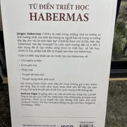 Từ điển triết học Habermas Andrew Edgar 751902