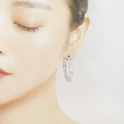 K18WG/K14WG Bông tai kim cương 2.64CT - Hàng hiệu Chính hãng 869133