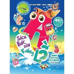 Sách Bóc dán khổng lồ - Bảng chữ cái vui nhộn - Đa ngữ Việt - Anh - Pháp - 40+ miếng dán vĩnh cửu - - LINHLANBOOKS - Sách Mẹ và bé Rebooks.vn