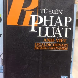 Sách: Từ điển pháp luật Anh - Việt (B2)