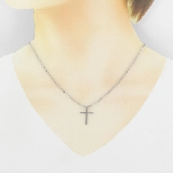 K18WG Dây chuyền hình chữ thập - Hàng hiệu Chính hãng 861063