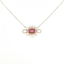 K18YG Spinel Necklace 0.76CT - Hàng hiệu Authentic
