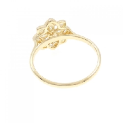 【Sản phẩm mới】Nhẫn kim cương K18YG hình hoa 0.20CT 667997