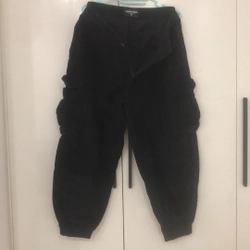 Quần túi hộp jogger Young green