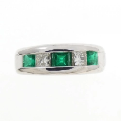 Nhẫn Emerald PT900 0.59CT - Hàng hiệu Chính hãng 854533