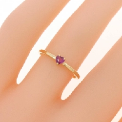Nhẫn ruby hình trái tim K18YG 668793