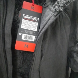 Áo gió nam của Kirkland. Size M màu xám đen 224266