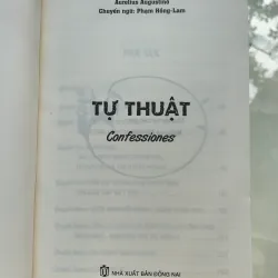 TỰ THUẬT CONFESSION - AURELIUS AUGUSTINÔ 753198