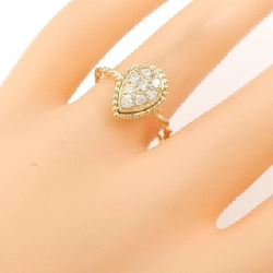 Nhẫn Cubic 750YG 671744