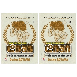 Thám Tử Lừng Danh Conan - Tuyển Tập Fan Bình Chọn - Tập 1 + Tập 2 -Gosho Aoyama (Mới 100%) Truyện tranh, NXB Kim Đồng - SÁCH ĐẠI HỌC
