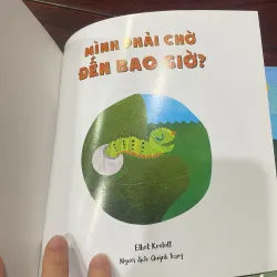 Mình phải chờ đến bao giờ ? Hộp háo hức - elliot Kreloff - sách song ngữ 2 mặt  1028143