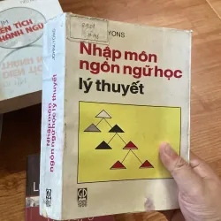 NHẬP MÔN NGÔN NGỮ HỌC LÝ THUYẾT - JOHNLYONS 
