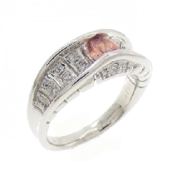 Nhẫn Sapphire Paparazzi PT900 0.340CT - Hàng hiệu Chính hãng