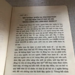 Tâm lý học xã hội trong công tác lãnh đạo quản lý  780670