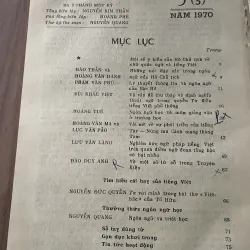 Tạp chí Ngôn ngữ - khổ lớn , sô 3.1970  788996