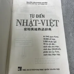 TỪ ĐIỂN NHẬT VIỆT - NGUYỄN VĂN KHANG 931783