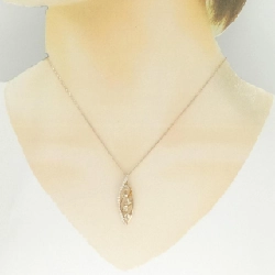 Dây chuyền kim cương K18PG 1.04CT - Hàng hiệu chính hãng 860733