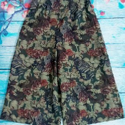 Quần Culottes Nhật họa tiết xinh