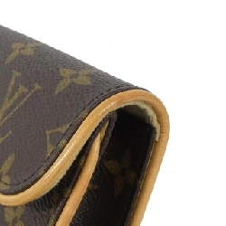 Túi đeo hông Louis Vuitton Monogram Pochette Florentine XS M51855+M67303 - Hàng hiệu Authentic 801357