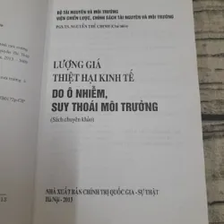 Lượng giá thiệt hại kinh tế do ô nhiễm, suy thoái môi trường. PGS TS Nguyễn Thế Chinh 593545