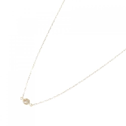 K18YG Solitaire Dây chuyền kim cương 0.05CT - Hàng hiệu Chính hãng 857500