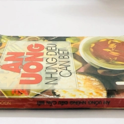 ĂN UỐNG NHỮNG ĐIỀU CẦN BIẾT  - 220 trang, nxb: 2003 363256