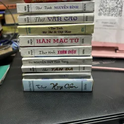 Combo 9 tập thơ việt nam khổ mini 1000633