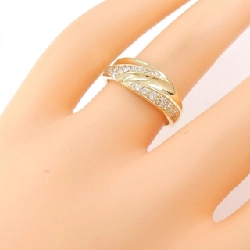 Nhẫn kim cương K18YG 0.25CT 670164