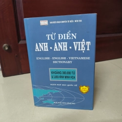 (Bìa cứng) Từ điển Anh - Anh - Việt Khoảng 300.000 từ & 3.000 hình minh hoạ - Giá bìa 290k